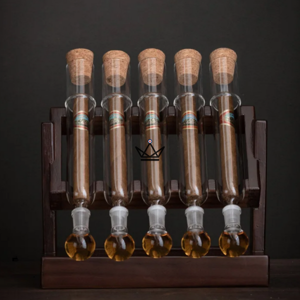 Infuseur à cigare haut de gamme – Infusio Scala| 5 cigares - [] - Infuseur cigare - Cadeau, Noël, Anniversaire, Original, Fête des pères, fête des mères - Atelier Atypique