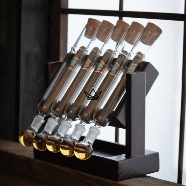 Infuseur à cigare haut de gamme – Infusio Scala| 5 cigares - [] - Infuseur cigare - Cadeau, Noël, Anniversaire, Original, Fête des pères, fête des mères - Atelier Atypique
