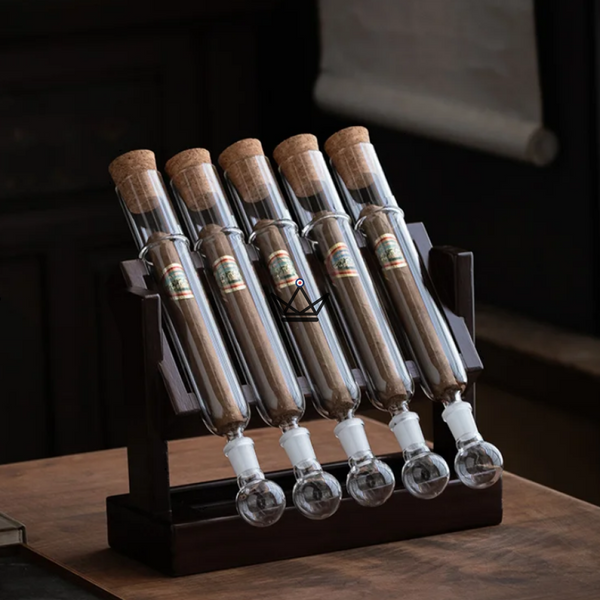 Infuseur à cigare haut de gamme – Infusio Scala| 5 cigares - [] - Infuseur cigare - Cadeau, Noël, Anniversaire, Original, Fête des pères, fête des mères - Atelier Atypique