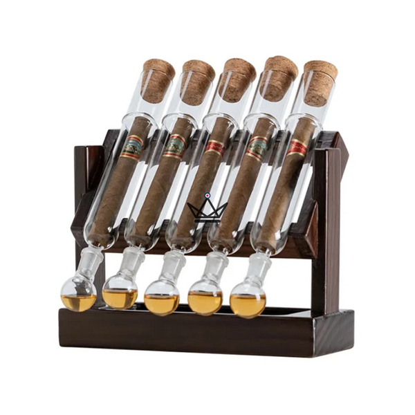 Infuseur à cigare haut de gamme – Infusio Scala| 5 cigares - [] - Infuseur cigare - Cadeau, Noël, Anniversaire, Original, Fête des pères, fête des mères - Atelier Atypique