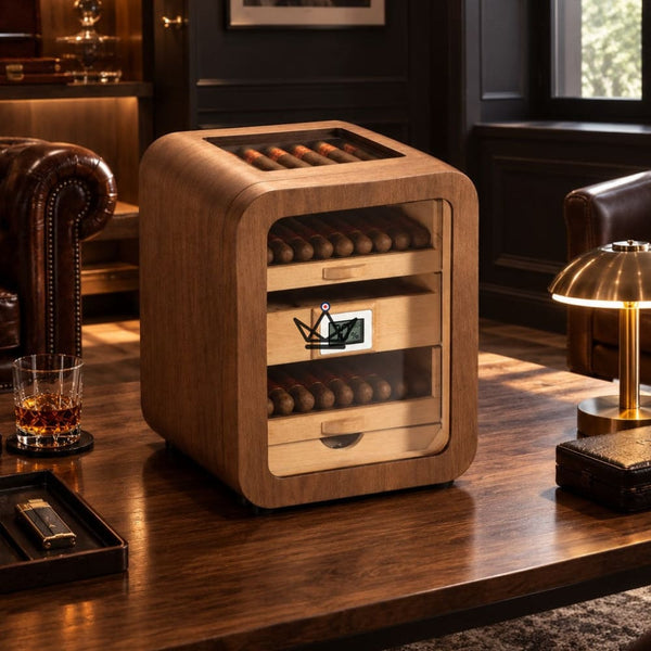 EAMES Edition Humidor — 110 Cigars, Cedar, Hygrometer | Classic & Visionary – 2/24