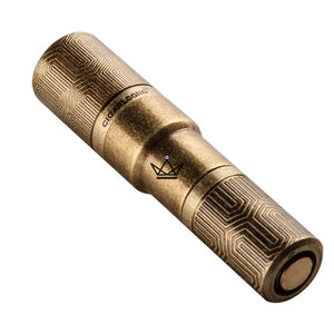 Double cigar punch with engraved retro design, 2 diameters — FILIGRANE