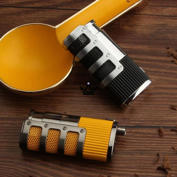 Briquet Chalumeau COHIBA - 3 Torches - FLYKE