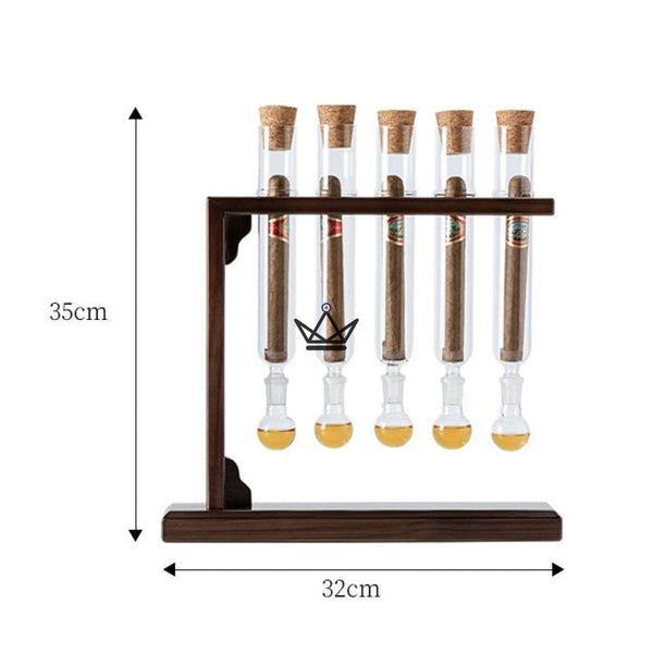 Infuseur à cigare haut de gamme – Infusio Quintessence| 5 cigares - [] - Infuseur cigare - Cadeau, Noël, Anniversaire, Original, Fête des pères, fête des mères - Atelier Atypique
