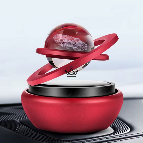Solar-powered magnetic solar system, rotating rings - HELIA