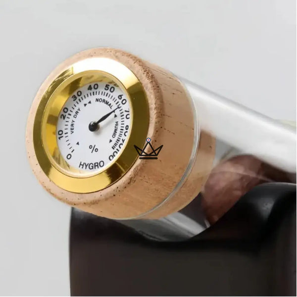 Infuseur à cigare haut de gamme avec hygromètre- Infusio Axis - [] - Infuseur cigare - Cadeau, Noël, Anniversaire, Original, Fête des pères, fête des mères - Atelier Atypique