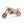 3D wooden motorcycle model puzzle to assemble - MISTRAL