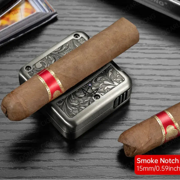 Coupe-Cigare de luxe 4 en 1 – Empire Édition - [] - coupe cigare - Cadeau, Noël, Anniversaire, Original, Fête des pères, fête des mères - Atelier Atypique