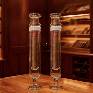 Infuseur à cigare vertical en verre - Infusio Flûtae - [] - Infuseur cigare - Cadeau, Noël, Anniversaire, Original, Fête des pères, fête des mères - Atelier Atypique