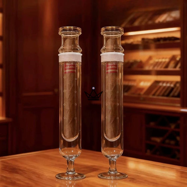 Infuseur à cigare vertical en verre - Infusio Flûtae - [] - Infuseur cigare - Cadeau, Noël, Anniversaire, Original, Fête des pères, fête des mères - Atelier Atypique