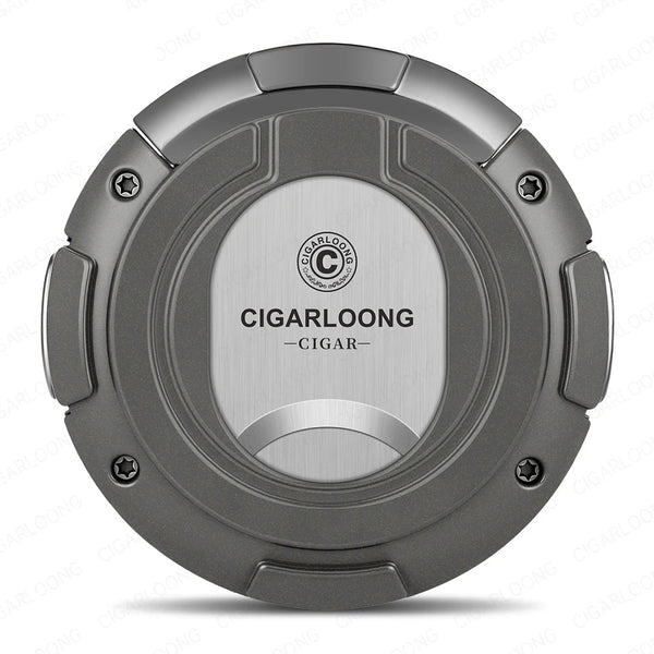 Orbis Nox Cigar Cutter — 2-in-1 Guillotine & V-Cut Pop-Up
