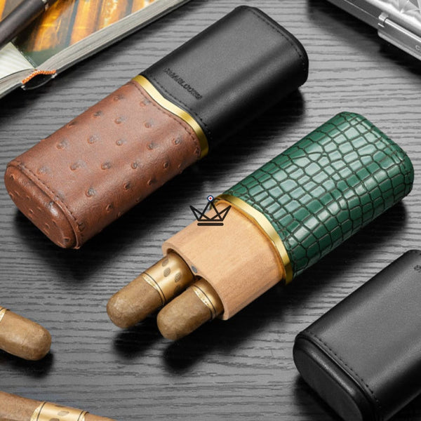 Étui à cigares – Linea Prestige - [] - etui cigare - Cadeau, Noël, Anniversaire, Original, Fête des pères, fête des mères - Atelier Atypique