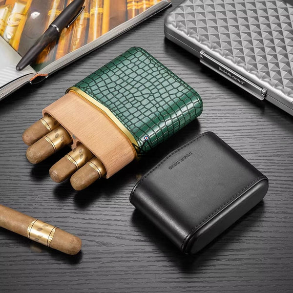 Étui à cigares – Linea Prestige - [] - etui cigare - Cadeau, Noël, Anniversaire, Original, Fête des pères, fête des mères - Atelier Atypique
