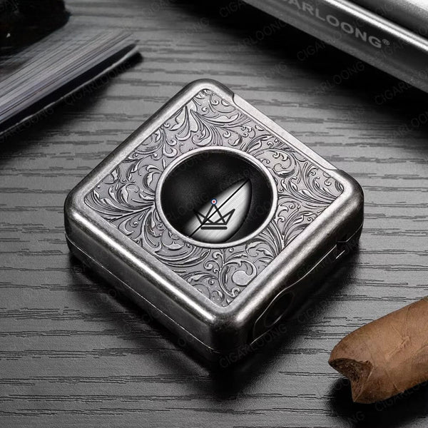 Coupe-Cigare de luxe 4 en 1 – Empire Édition - [] - coupe cigare - Cadeau, Noël, Anniversaire, Original, Fête des pères, fête des mères - Atelier Atypique