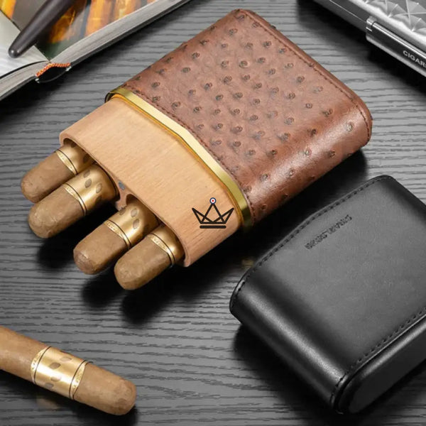 Étui à cigares – Linea Prestige - [] - etui cigare - Cadeau, Noël, Anniversaire, Original, Fête des pères, fête des mères - Atelier Atypique