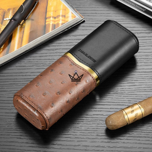 Étui à cigares – Linea Prestige - [] - etui cigare - Cadeau, Noël, Anniversaire, Original, Fête des pères, fête des mères - Atelier Atypique
