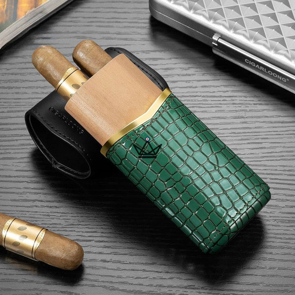 Étui à cigares – Linea Prestige - [] - etui cigare - Cadeau, Noël, Anniversaire, Original, Fête des pères, fête des mères - Atelier Atypique