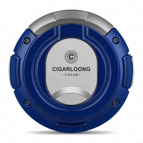 Orbis Nox Cigar Cutter — 2-in-1 Guillotine & V-Cut Pop-Up