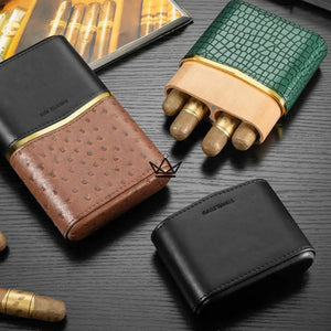 Étui à cigares – Linea Prestige - [] - etui cigare - Cadeau, Noël, Anniversaire, Original, Fête des pères, fête des mères - Atelier Atypique