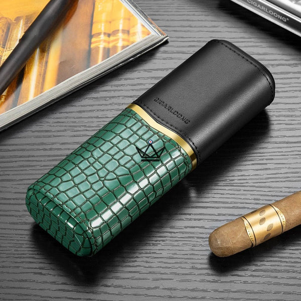 Étui à cigares – Linea Prestige - [] - etui cigare - Cadeau, Noël, Anniversaire, Original, Fête des pères, fête des mères - Atelier Atypique