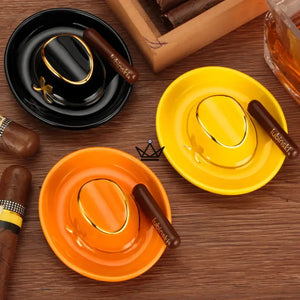 Cendrier à cigare – Cavaliero - [] - cendrier - Cadeau, Noël, Anniversaire, Original, Fête des pères, fête des mères - Atelier Atypique