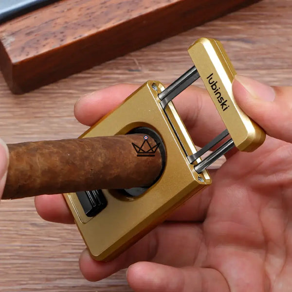 Coupe-Cigare de Luxe - King Expert - [] - coupe cigare - Cadeau, Noël, Anniversaire, Original, Fête des pères, fête des mères - Atelier Atypique