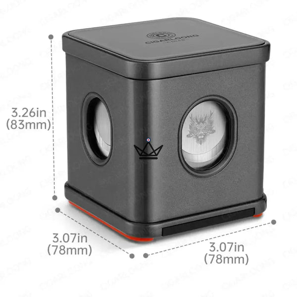 Coupe-Cigare de Bureau Dragon Town Cube — 3 Coupes