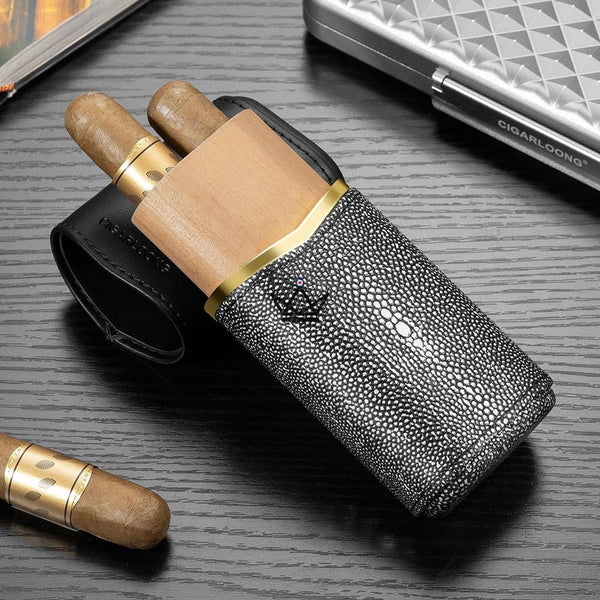 Étui à cigares – Linea Prestige - [] - etui cigare - Cadeau, Noël, Anniversaire, Original, Fête des pères, fête des mères - Atelier Atypique