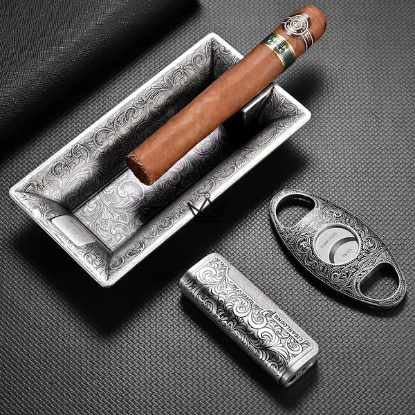 Coffret Accessoires Cigare – Incisum Heritage - [] -  - Cadeau, Noël, Anniversaire, Original, Fête des pères, fête des mères - Atelier Atypique