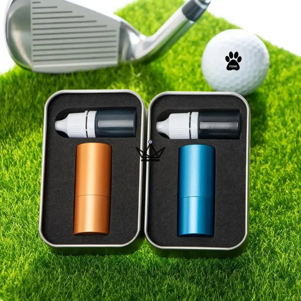 Tampon pour balles de golf personnalisable, monogramme ou logo - PAR - ["Divers personnalisable","maj-desc","maj-filtre"] - accessoire golf personnalisable - Cadeau, Noël, Anniversaire, Original, Fête des pères, fête des mères - Atelier Atypique