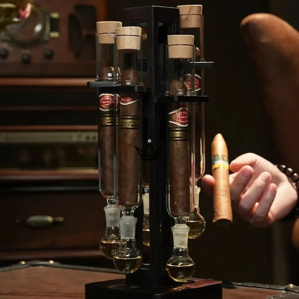 Infuseur à cigare haut de gamme – Infusio Arcanum| 5 cigares - [] - Infuseur cigare - Cadeau, Noël, Anniversaire, Original, Fête des pères, fête des mères - Atelier Atypique