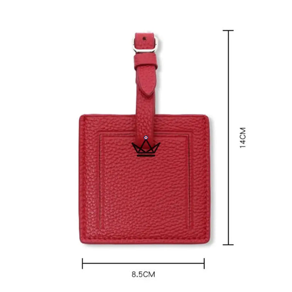 Étiquette Bagage Cuir personnalisable – Voyageur Crest - [] - etiquette personnalisable - Cadeau, Noël, Anniversaire, Original, Fête des pères, fête des mères - Atelier Atypique