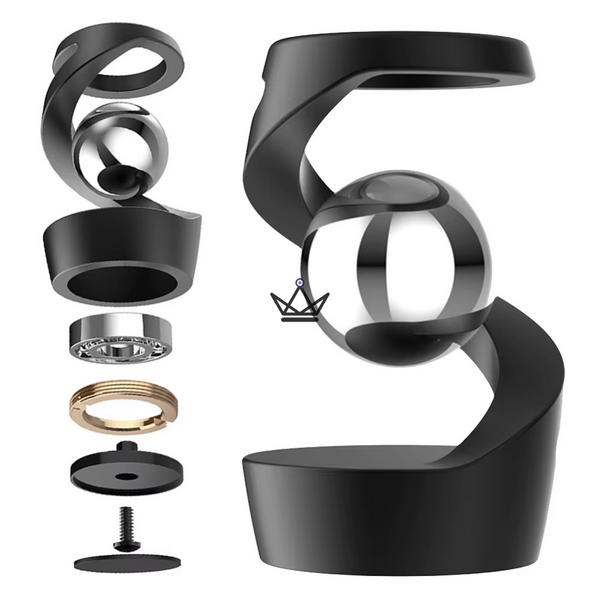 Zinc alloy visual levitation desk spinner - AXIOME