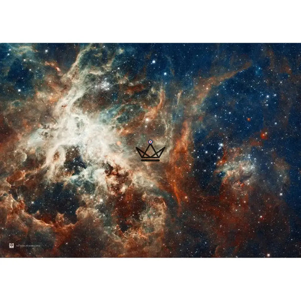Nebula and galaxy canvas poster, 17 visuals - NEBULA
