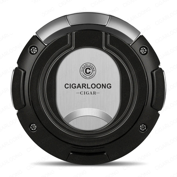 Orbis Nox Cigar Cutter — 2-in-1 Guillotine & V-Cut Pop-Up