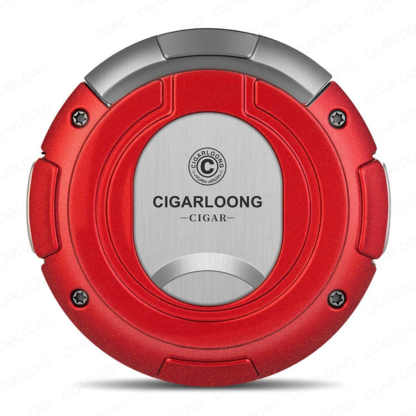 Orbis Nox Cigar Cutter — 2-in-1 Guillotine & V-Cut Pop-Up