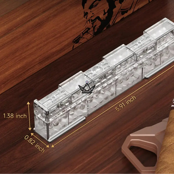 Humidificateur à cigare – Linear Crystal Duo (lot de 2) - [] - humidificateur - Cadeau, Noël, Anniversaire, Original, Fête des pères, fête des mères - Atelier Atypique