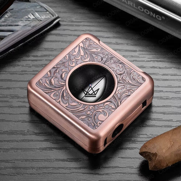 Coupe-Cigare de luxe 4 en 1 – Empire Édition - [] - coupe cigare - Cadeau, Noël, Anniversaire, Original, Fête des pères, fête des mères - Atelier Atypique