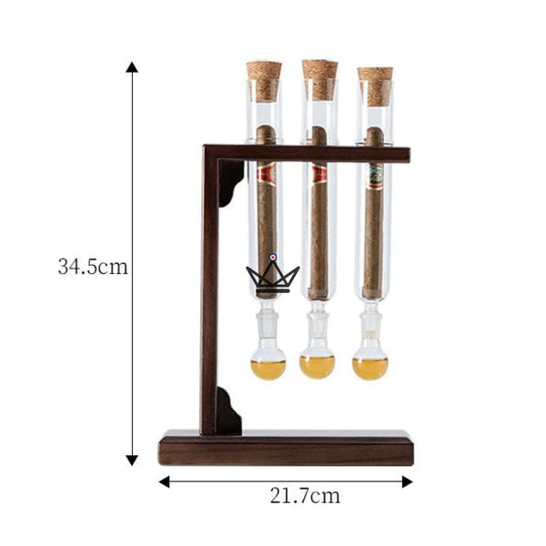Infuseur à cigare haut de gamme – Infusio Trident | Parfumez jusqu’à 3 cigares - [] - Infuseur cigare - Cadeau, Noël, Anniversaire, Original, Fête des pères, fête des mères - Atelier Atypique