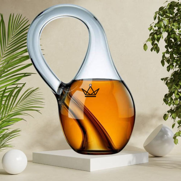Blown glass Klein bottle, mathematical object - TOPOS