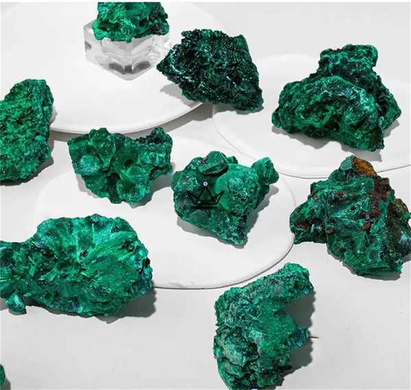 Malachite brute à collectionner, sachet de 100 g de pierres naturelles — MALACHITE