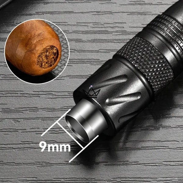 3-in-1 cigar punch keychain with hidden needle — VIGIE – 7/20