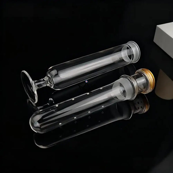Infuseur à cigare vertical en verre - Infusio Flûtae - [] - Infuseur cigare - Cadeau, Noël, Anniversaire, Original, Fête des pères, fête des mères - Atelier Atypique