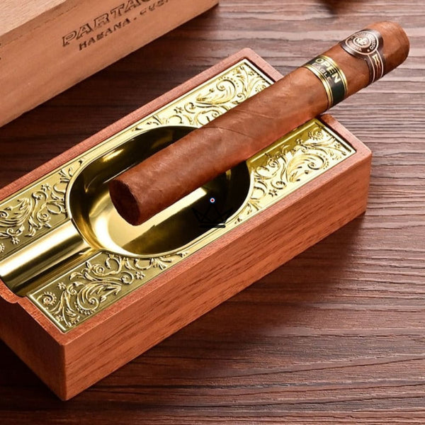 Cendrier à cigare - Arabesque Duo -  - cendrier - Cadeau, Noël, Anniversaire, Original - Atelier Atypique