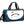 Sac de sport  vintage classique rétro cuir bleu