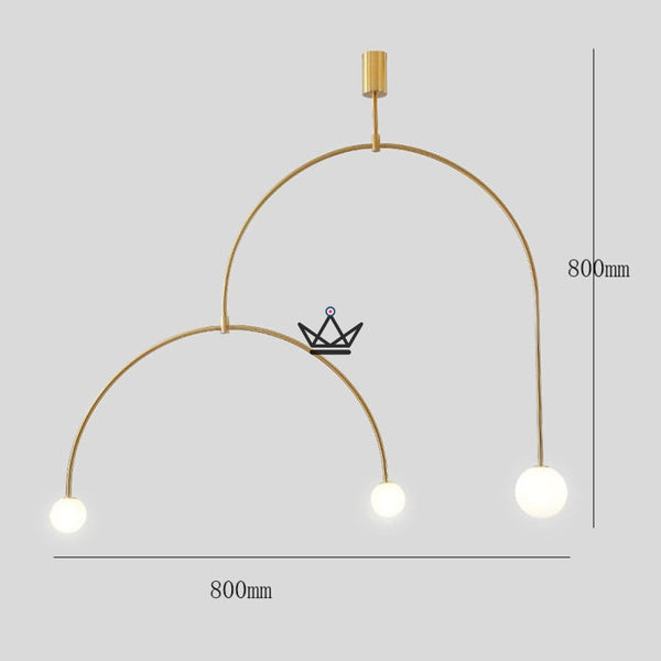 Lustre Suspension - Balance -  - luminaire - Cadeau, Noël, Anniversaire, Original - Atelier Atypique